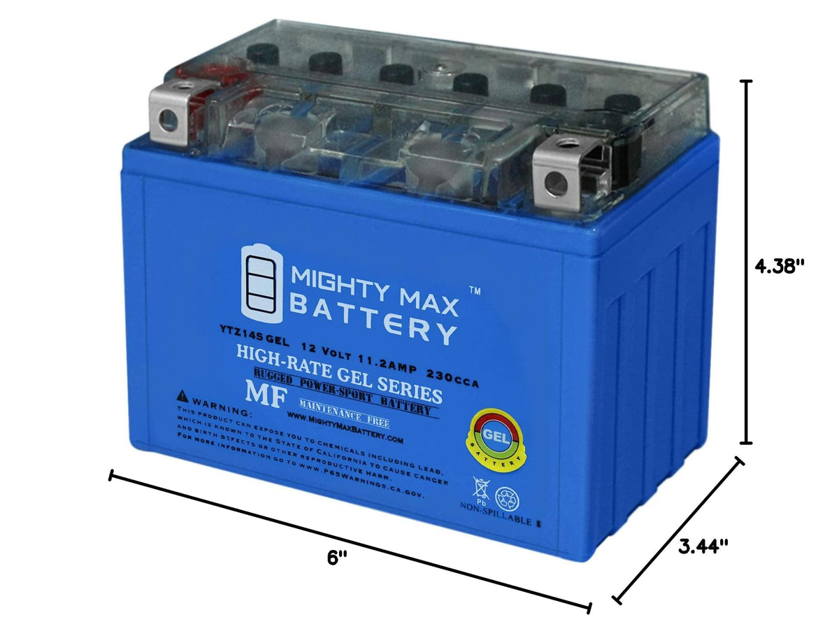 12V 11.2Ah GEL Battery G398