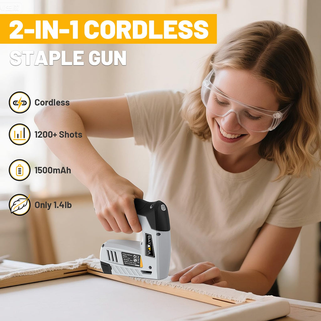 Cordless 2-in-1 Staple Gun & Brad Nailer Kit H76709