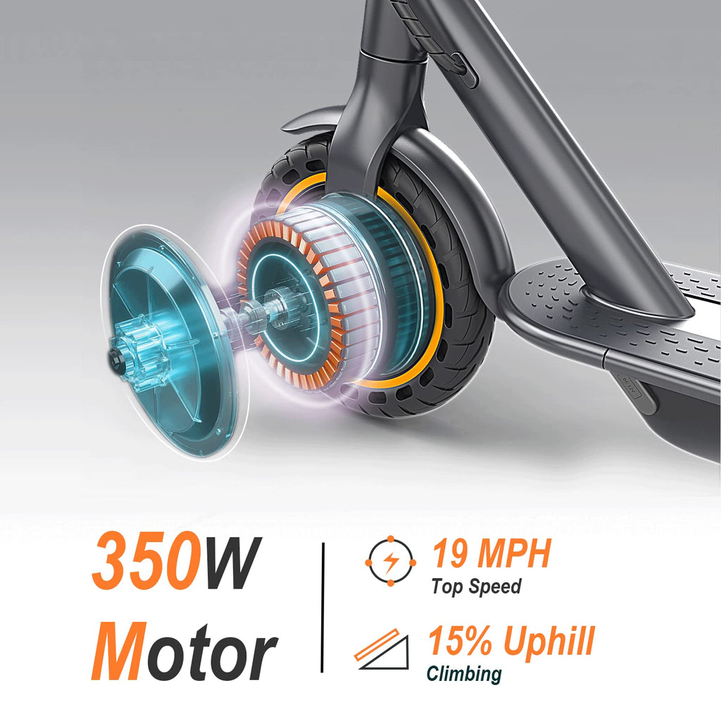 Electric Scooter with Dual Suspension U8988
