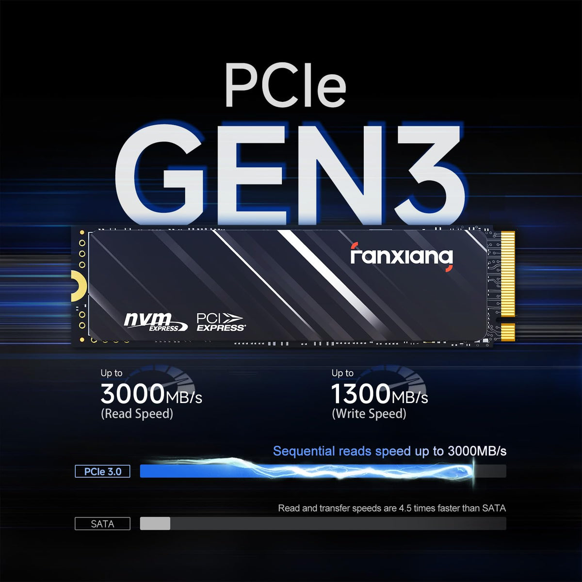 512GB PCle 3.0x4 NVMe M.2 2280 Internal Solid State Drive S38248