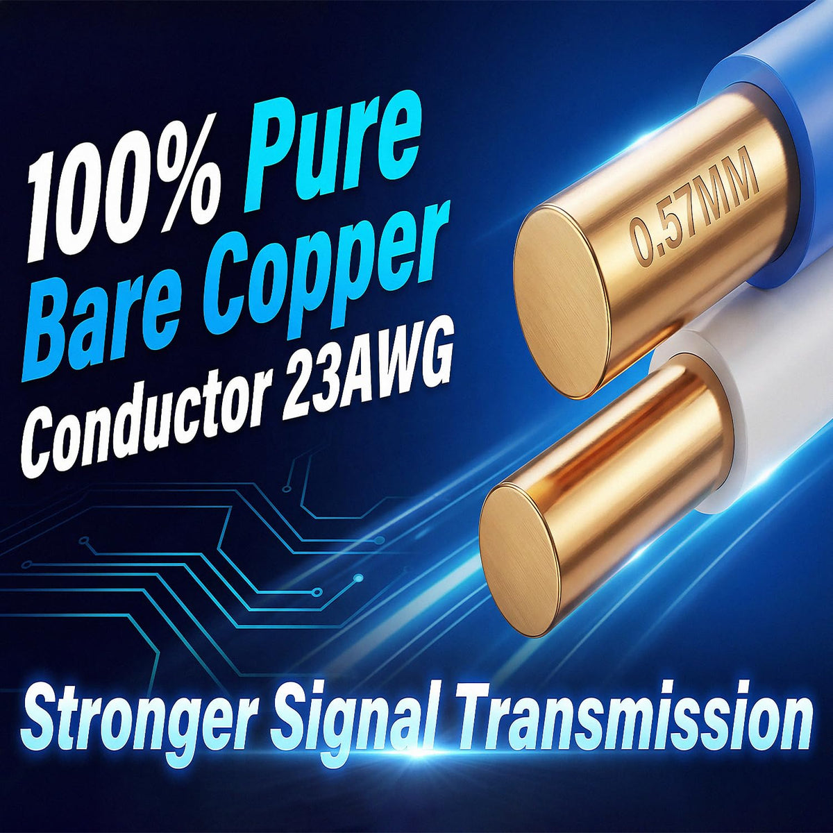 Cat6 Plenum 1000ft 23AWG Solid Bare Copper UTP Bulk Ethernet Cable M35474