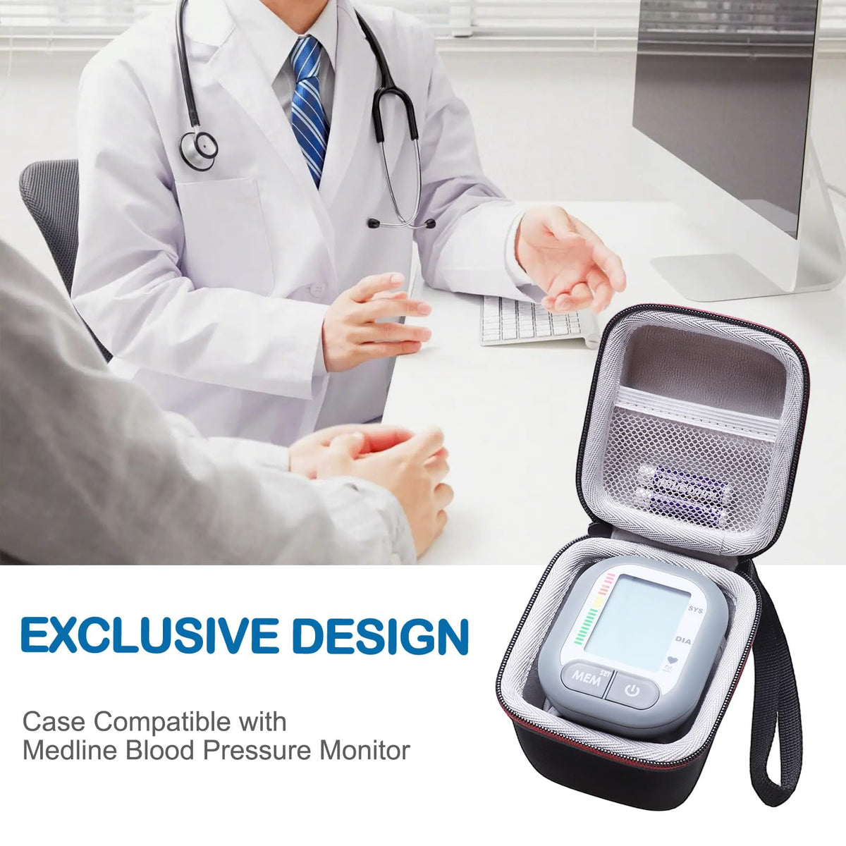 Case Compatible with Digital Wrist Blood Pressure Monitor V8266