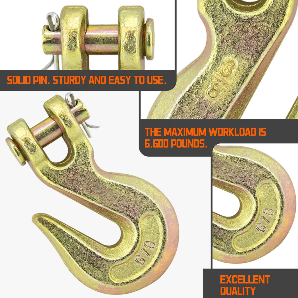 3/8" Heavy Duty Clevis Grab Hook I129571