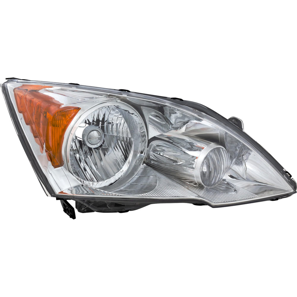Headlights Lens and Housing Pair/Set for Honda CR-V, Right and Left, Halogen F596