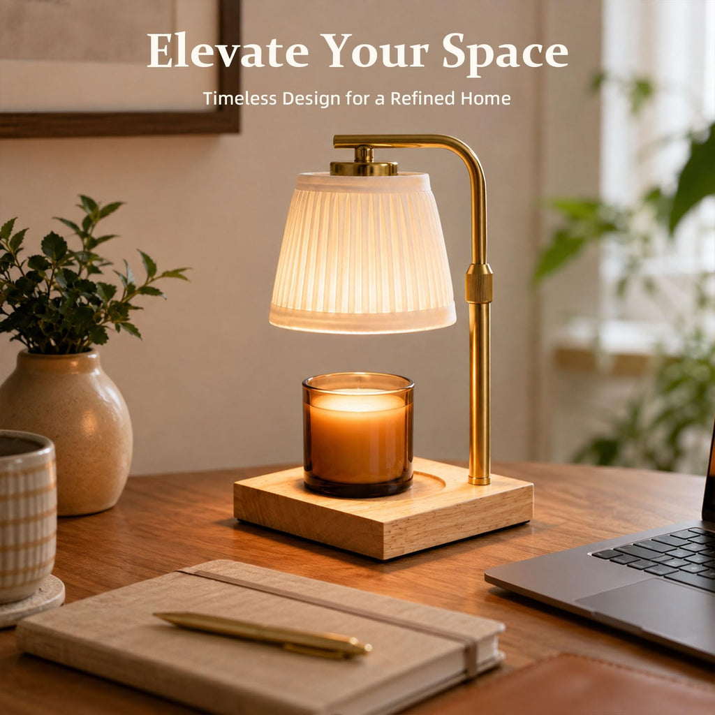 Candle Warmer Lamp with Timer and Dimmable Table Lamp H894