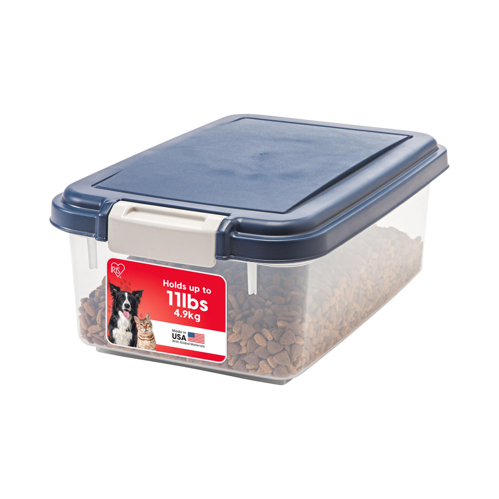 Dog Food Storage Container, Up to 11 lbs, Navy A61255