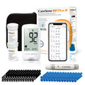 Bluetooth Blood Glucose Monitor Kit with 100 Test Strips and 100 Lancets M4028