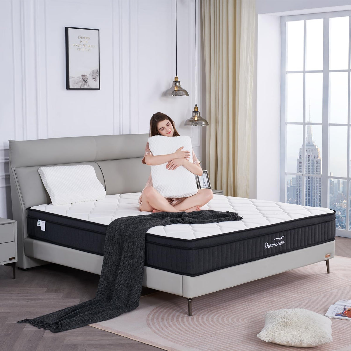 Full Size 12 Inch Hybrid Mattress R76577