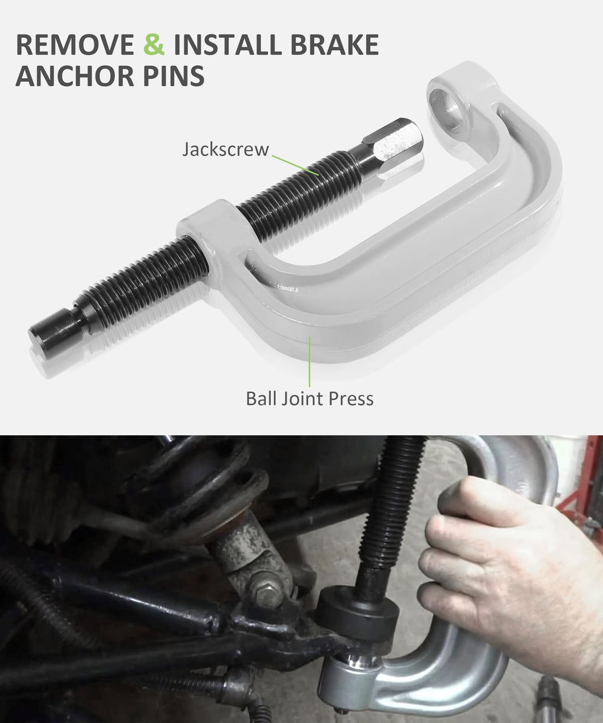 Ball Joint Removal Tool Kit with 4x4 Adapters M5704