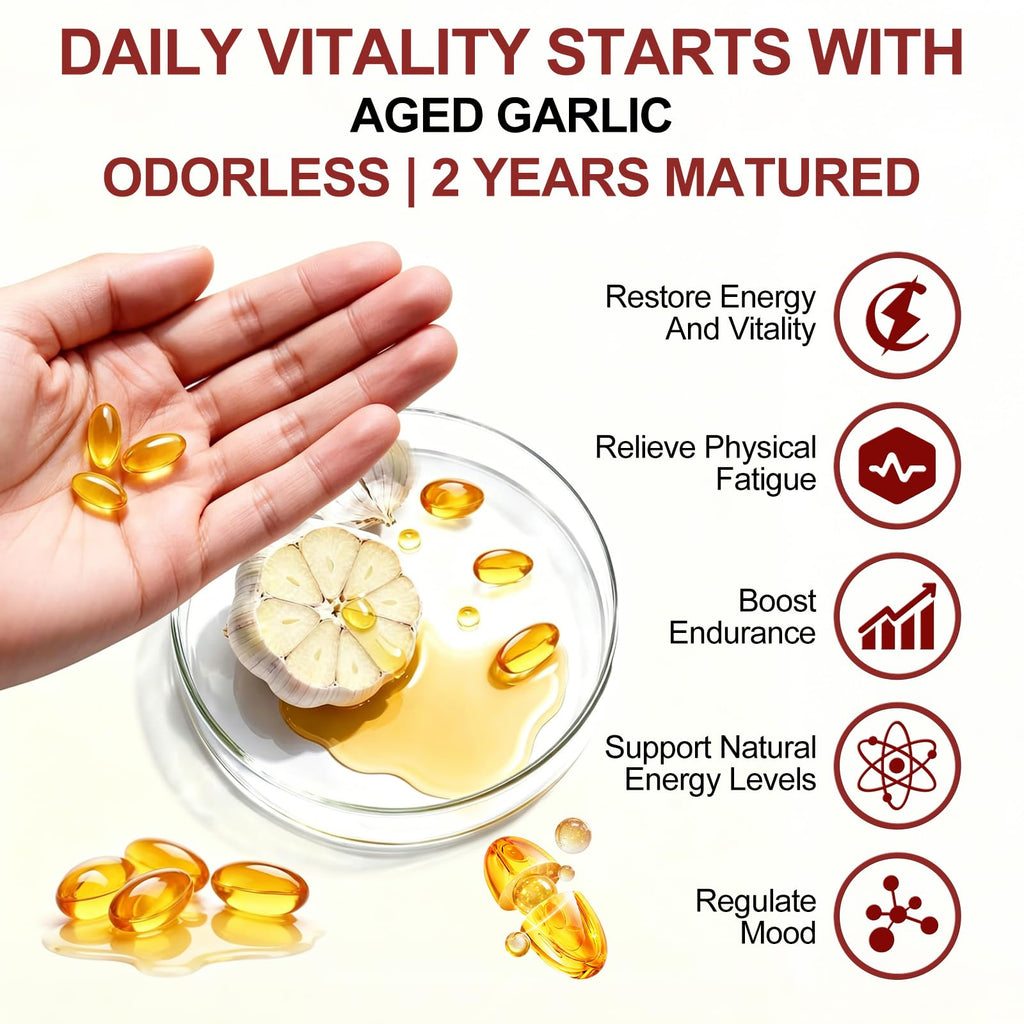 Odorless Garlic Supplement 300 Count Softgels A396