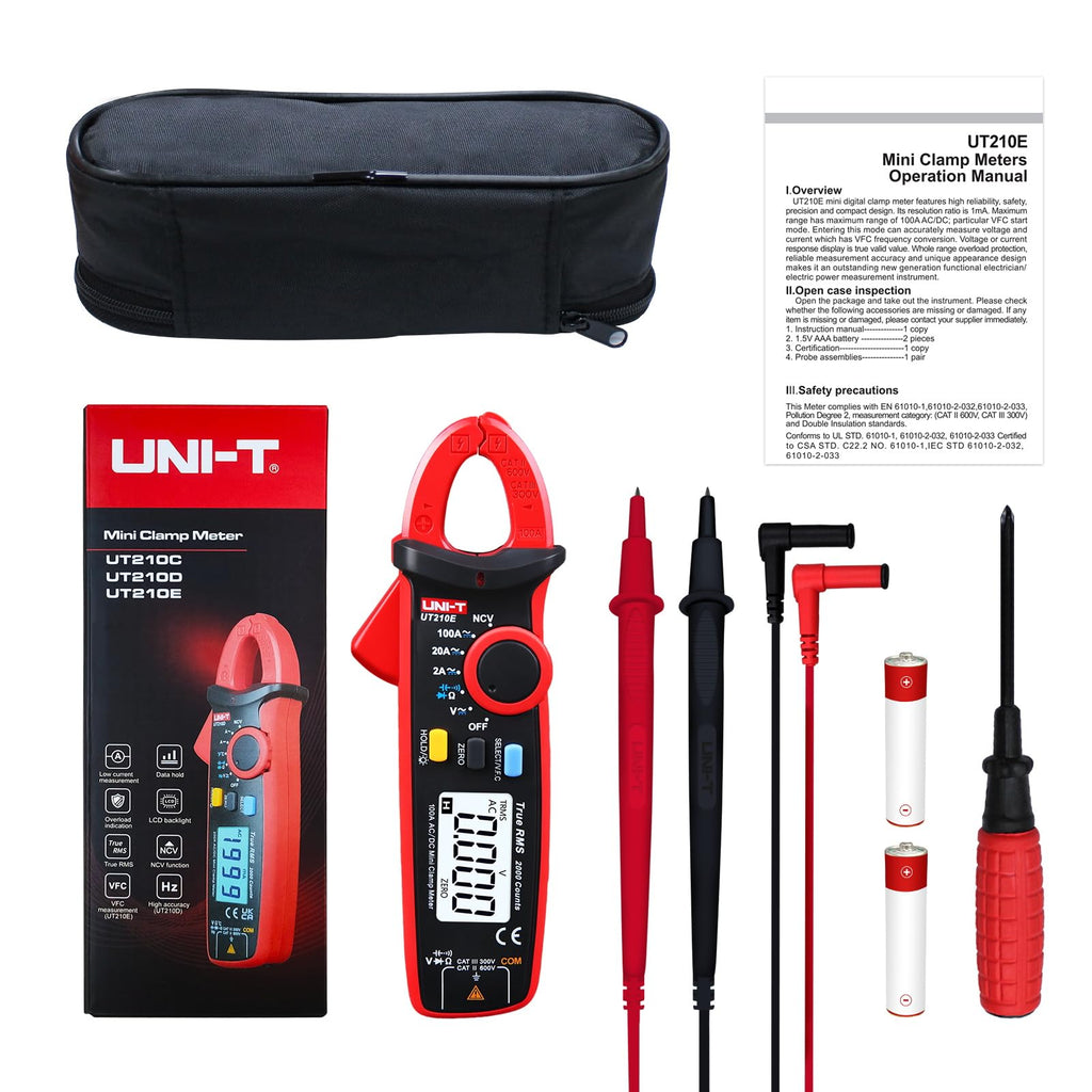 Mini Digital Clamp Meter & Phillips Screwdriver R97742