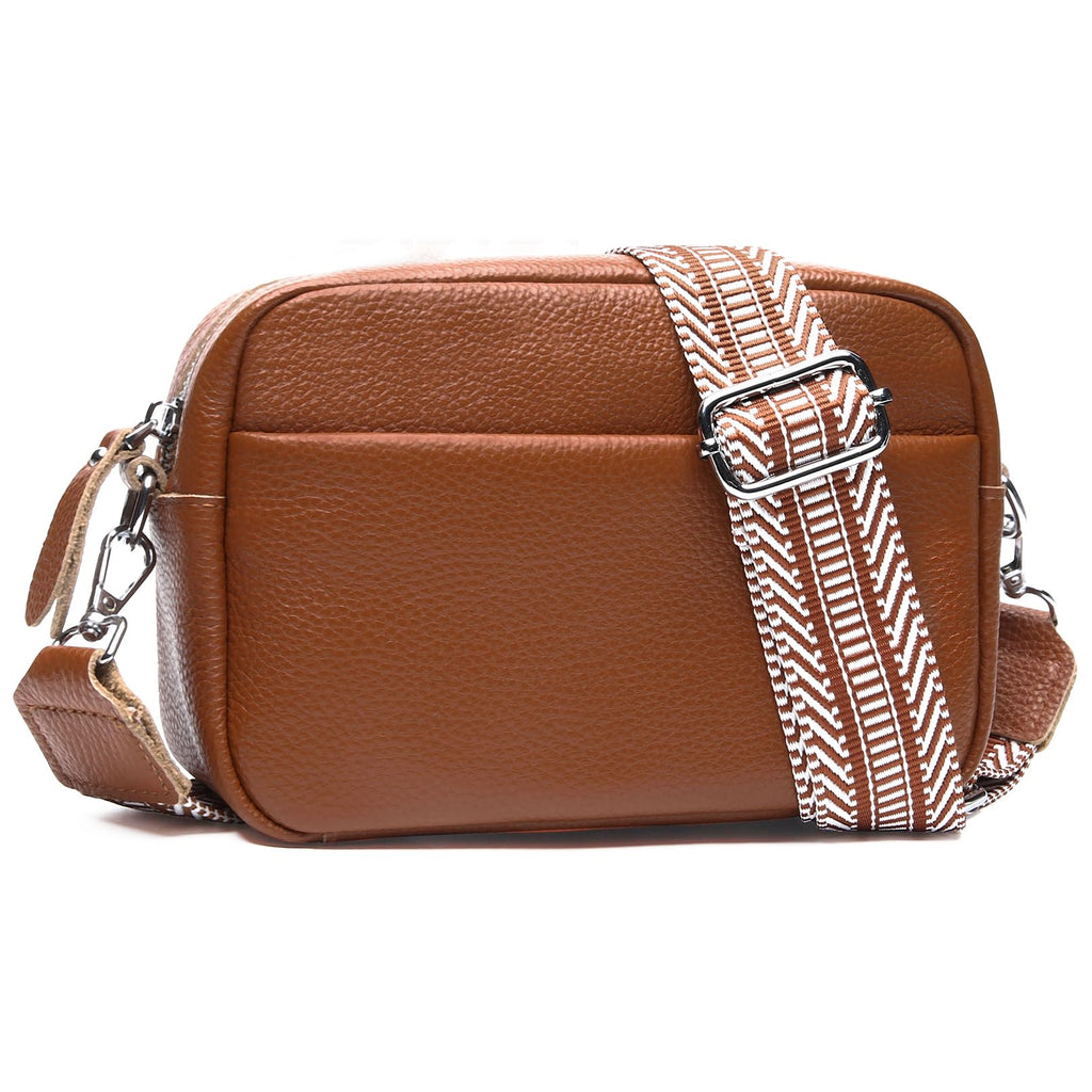 Small Leather Crossbody Bag R118
