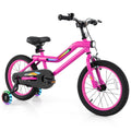 16 18 Inch Lighted Kids Bike with Training Wheels U9290