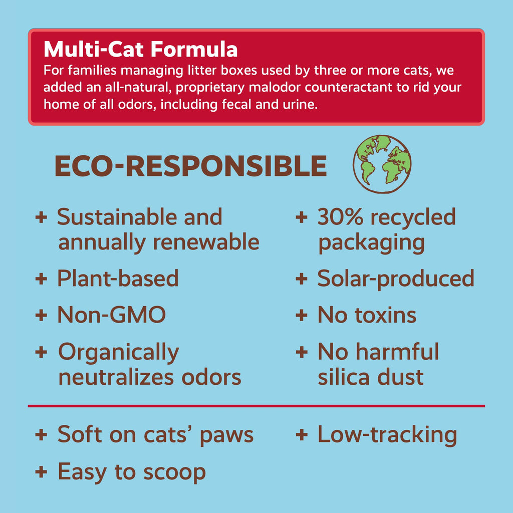 Unscented Walnut Shell Cat Litter 26 Lbs R231388
