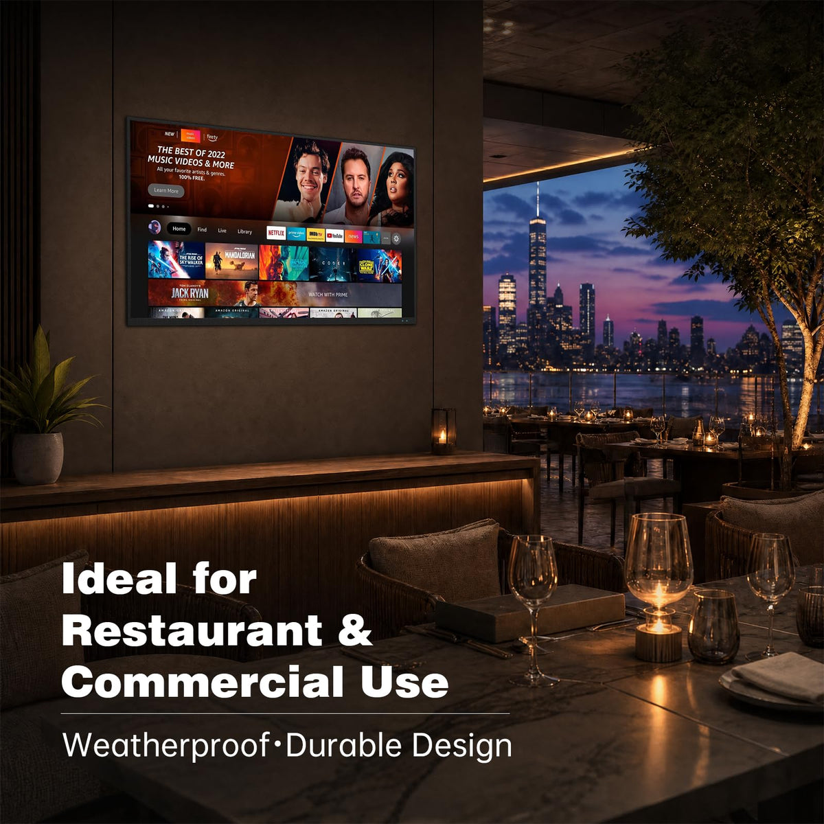 55 inch 4K UHD Weatherproof Smart TV S845744