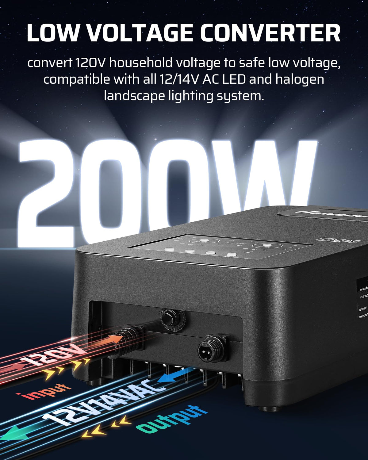 200W Low Voltage Transformer C5541