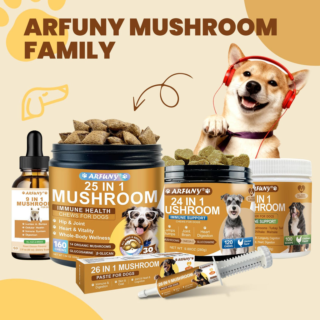 9 in 1 Mushroom for Dogs F547972