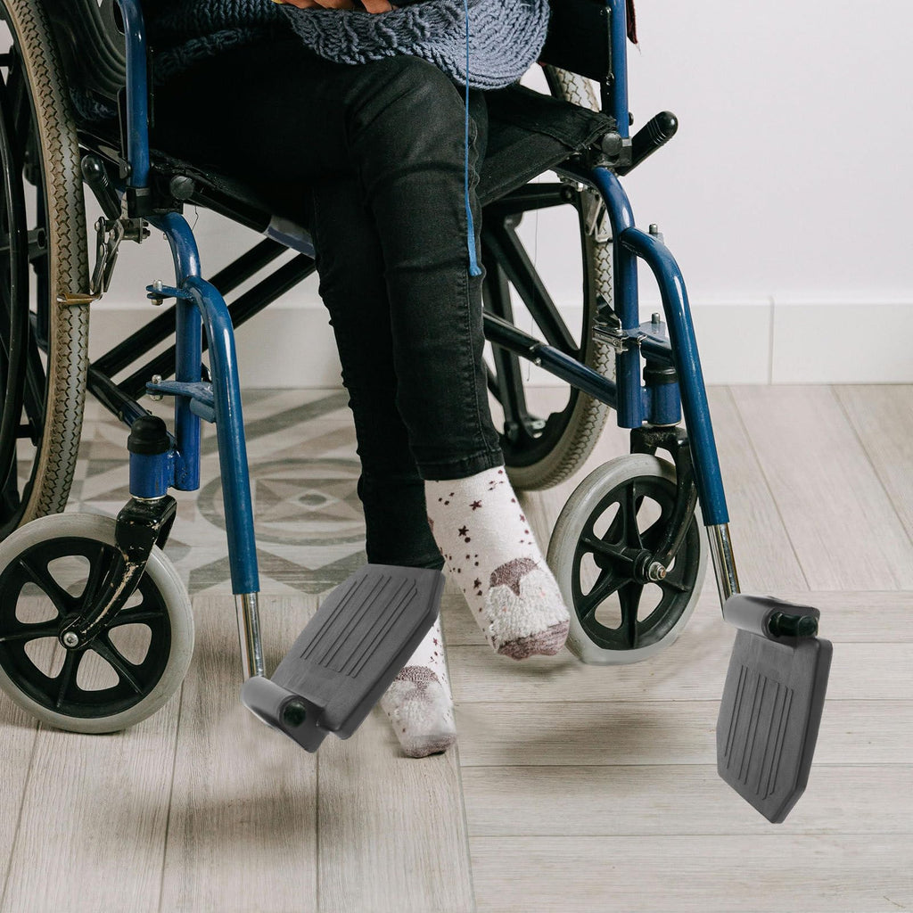 Heavy Duty Wheelchair Footrest 2pcs Z612