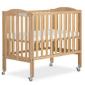2-in-1 Portable Mini Crib with Mattress C595