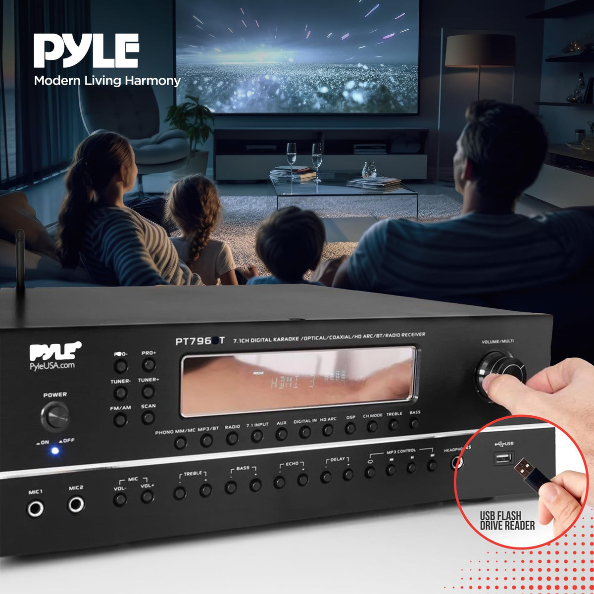 7.1-Channel Bluetooth Stereo Amplifier X965