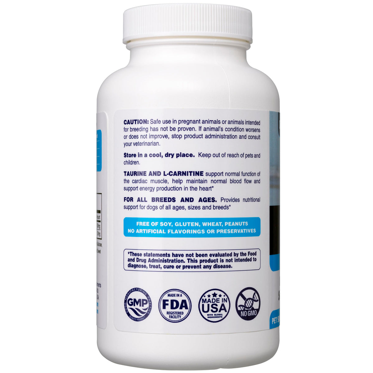 Taurine Supplement for Dogs 120ct G473375