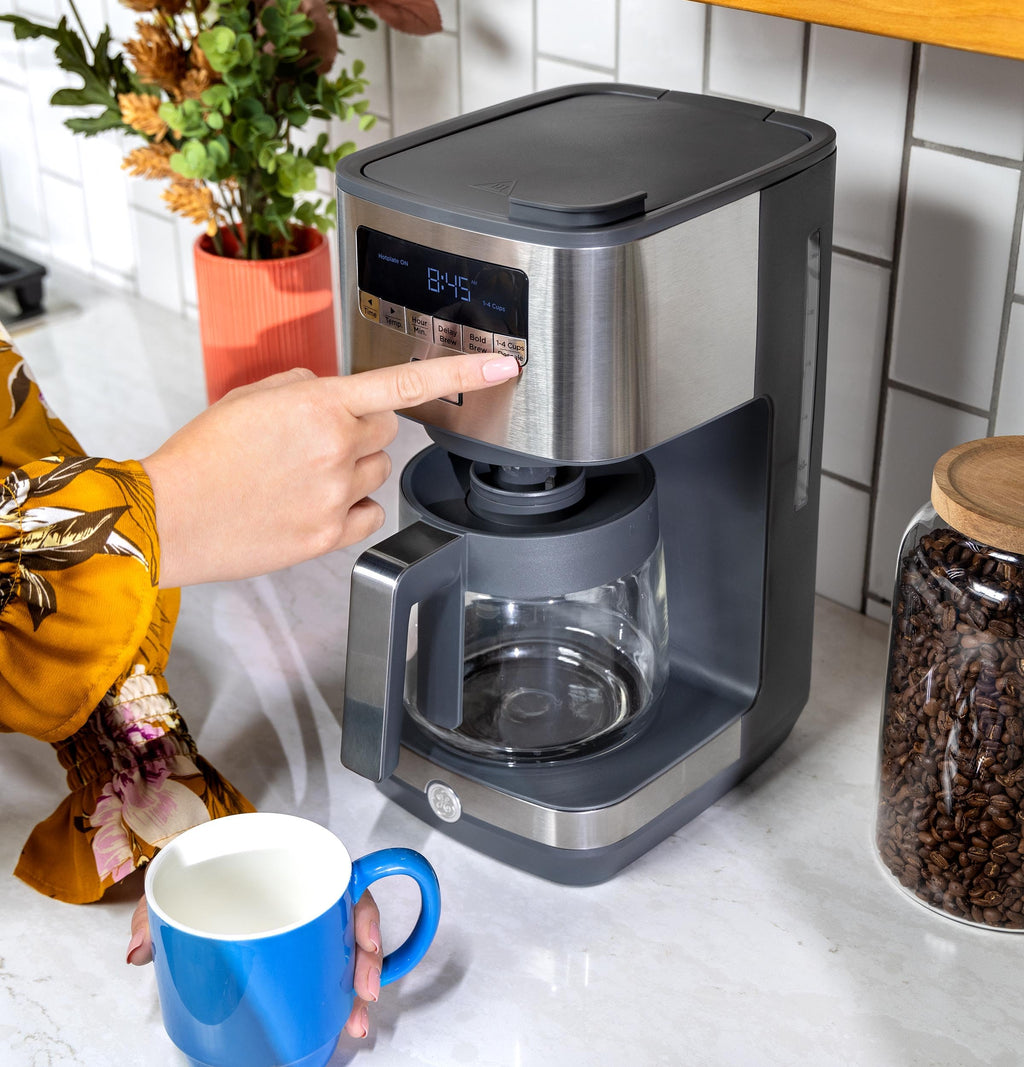 12-Cup Stainless Steel Drip Coffee Maker with Timer B30661