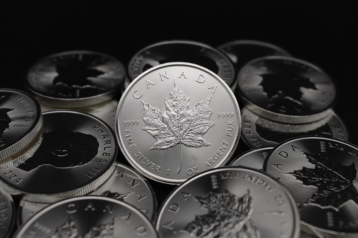 1 oz Canadian Silver Maple Leaf F68802