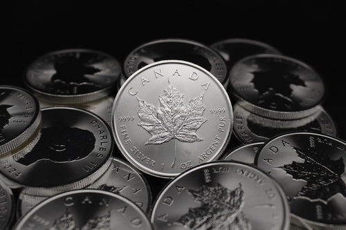 1 oz Canadian Silver Maple Leaf F68802