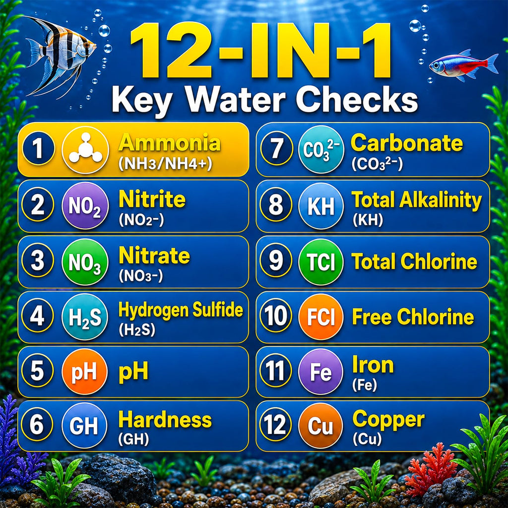 Aquarium Test Strips 50ct W132