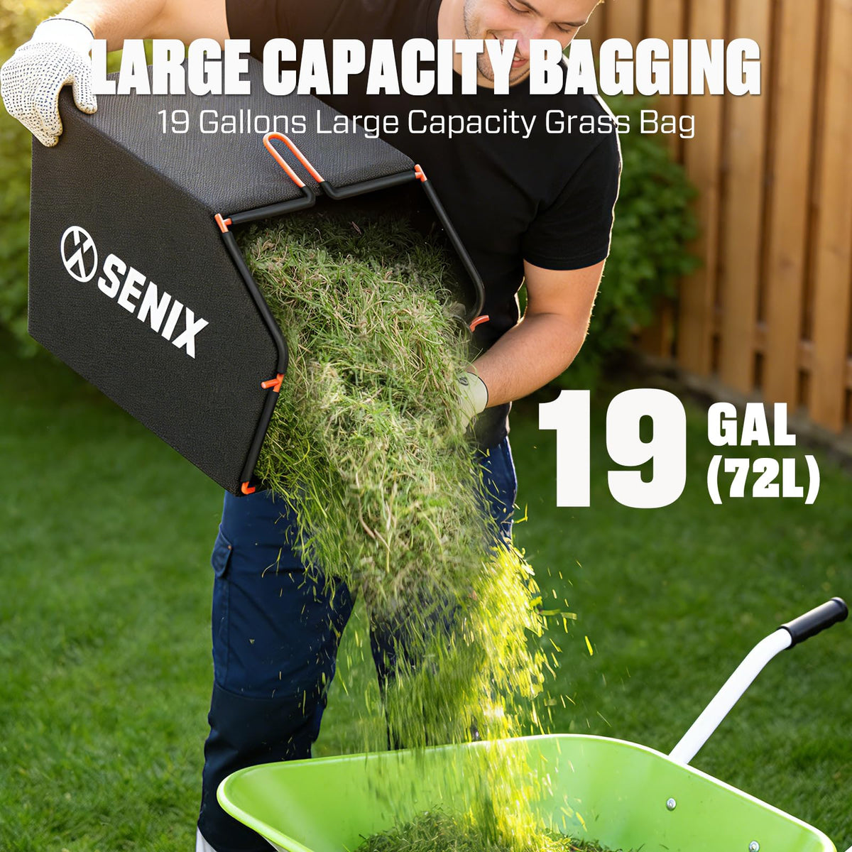 22" 3-in-1 Variable Speed Self Propelled Gas Lawn Mower K82325