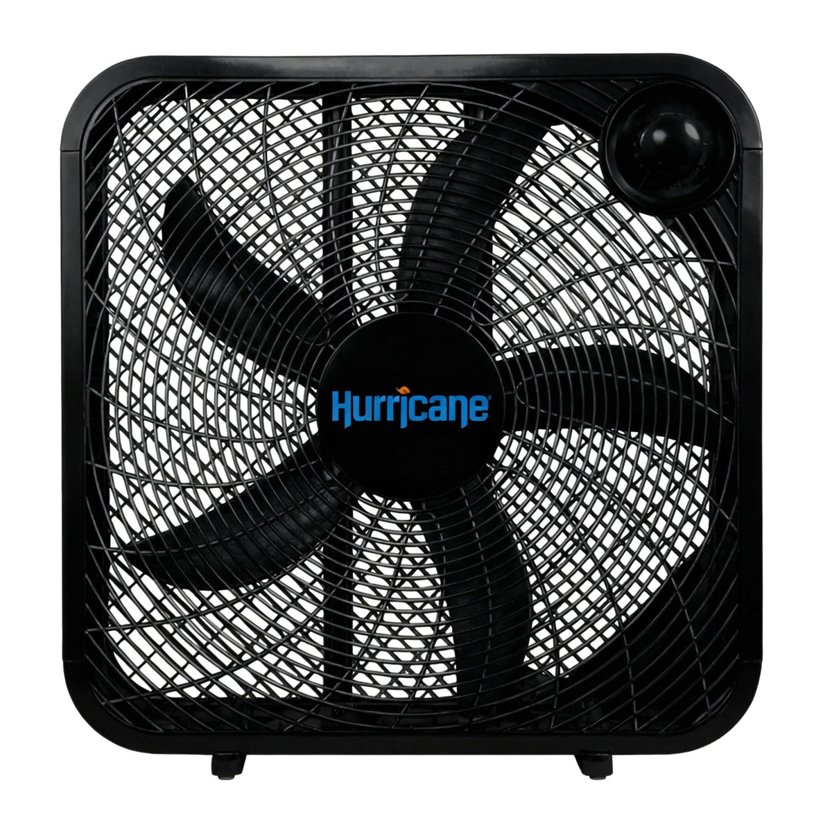 Black 3 Speed 20in Floor Box Fan S783920