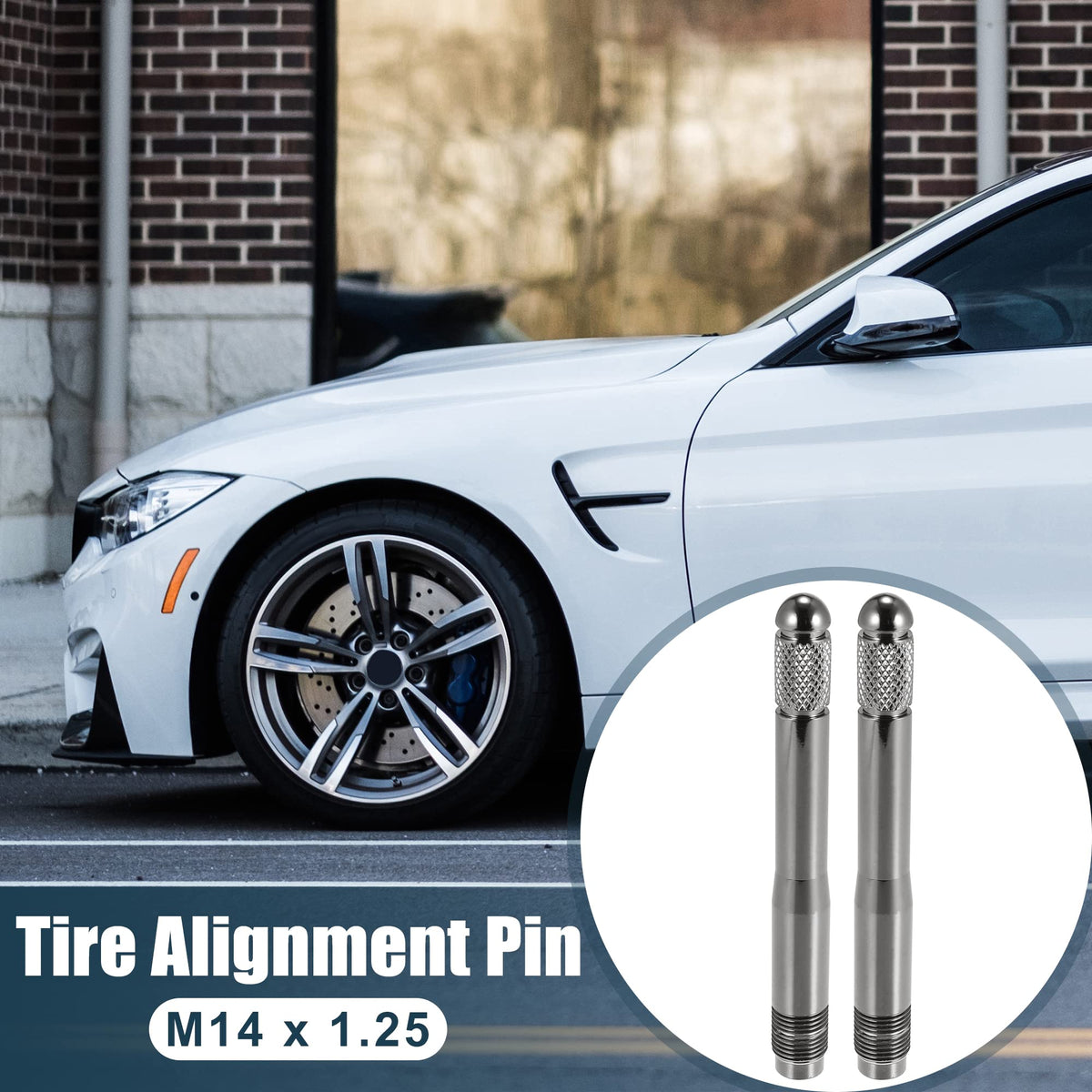 2pcs Car Wheel Hanger Alignment Pin M14x1.25 K7022