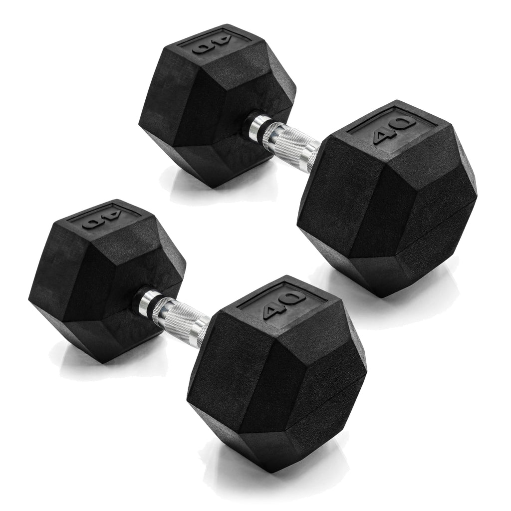 Rubber Coated Hex Dumbbells Q7250