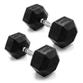 Rubber Coated Hex Dumbbells Q7250