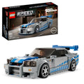 Nissan Skyline GT-R R34 Race Car Toy Building Kit E14126