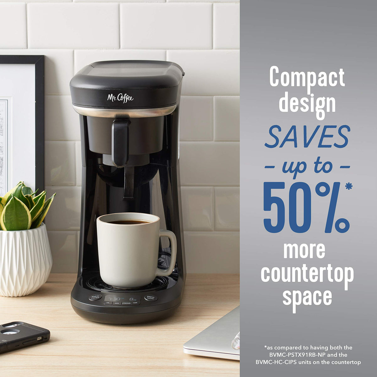 Programmable Coffee Maker, 10 Cups, Black L384