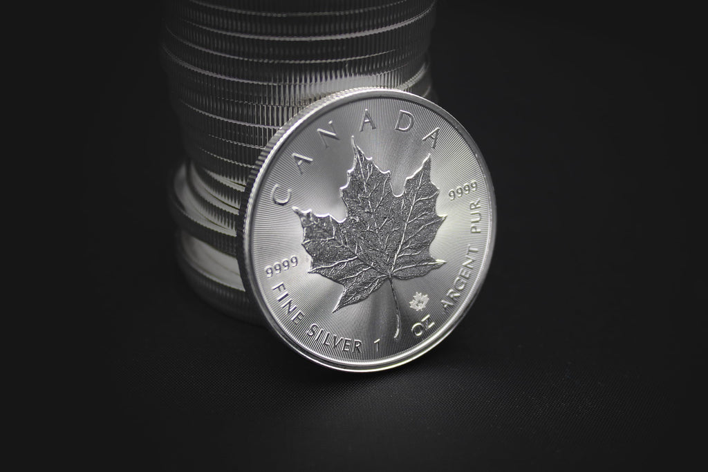 1 oz Canadian Silver Maple Leaf F68802