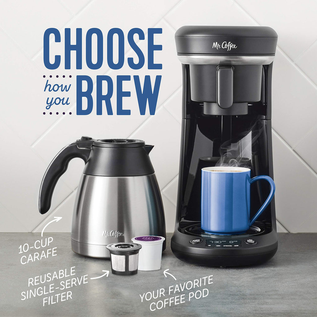 Programmable Coffee Maker, 10 Cups, Black L384