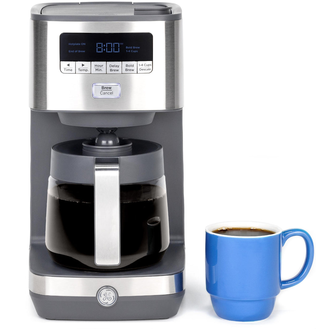 12-Cup Stainless Steel Drip Coffee Maker with Timer B30661