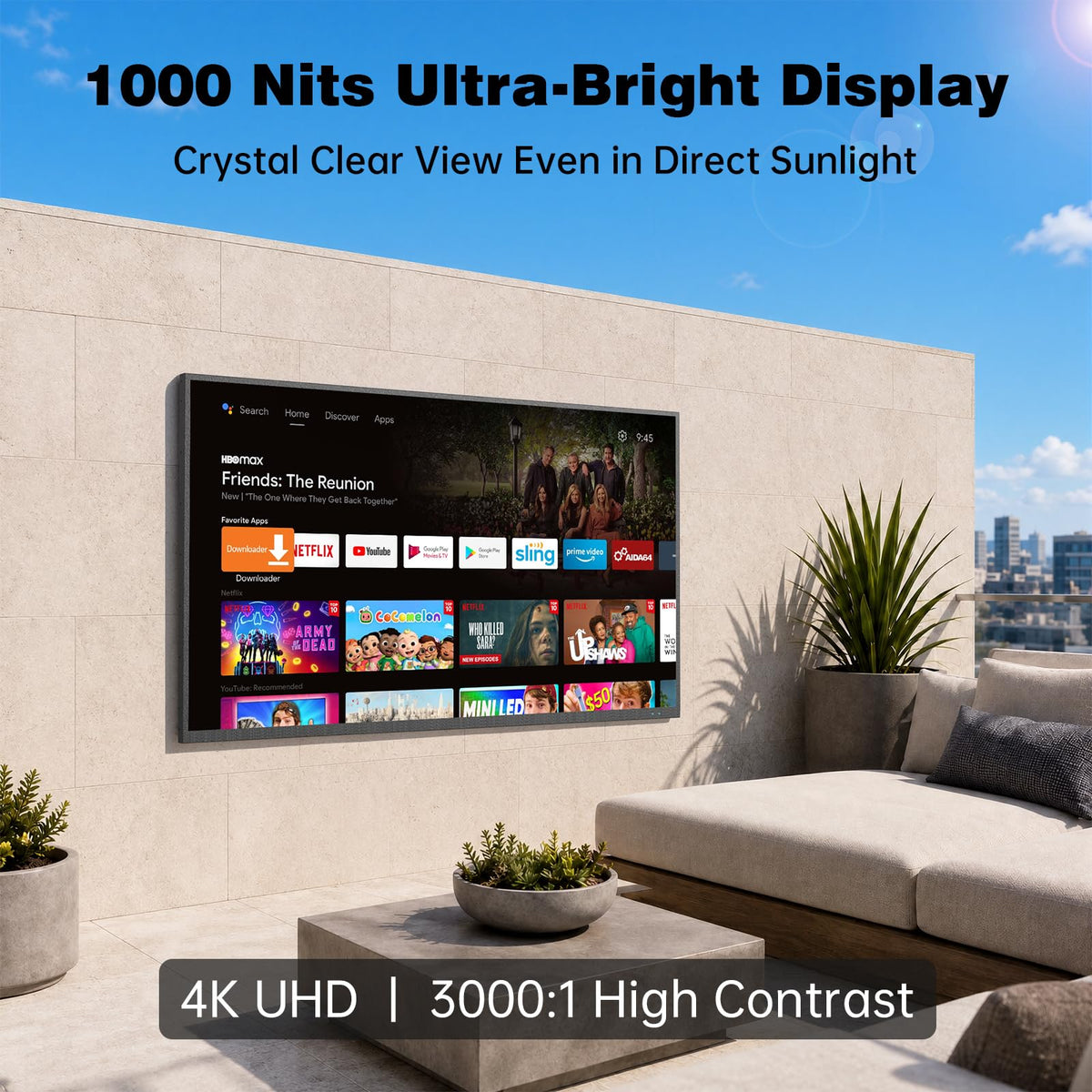 55 inch 4K UHD Weatherproof Smart TV S845744