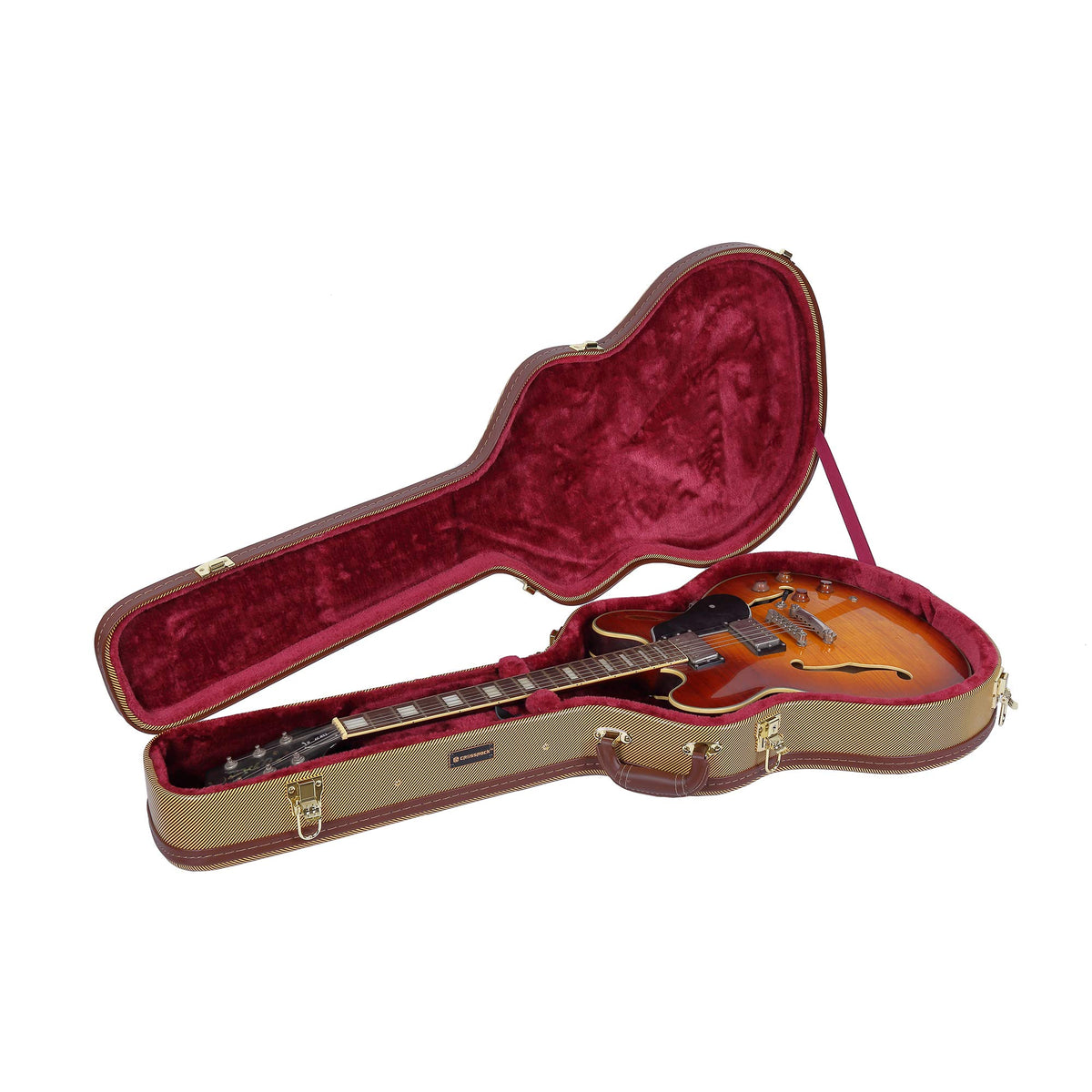 Wooden Guitar Case for 335 Style Semi-Hollow Electric Guitars X335