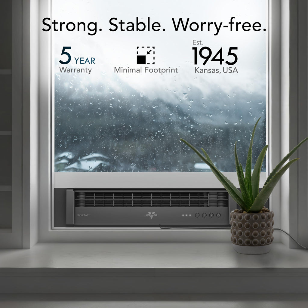 Black 3 Speed Reversible Window Fan W359