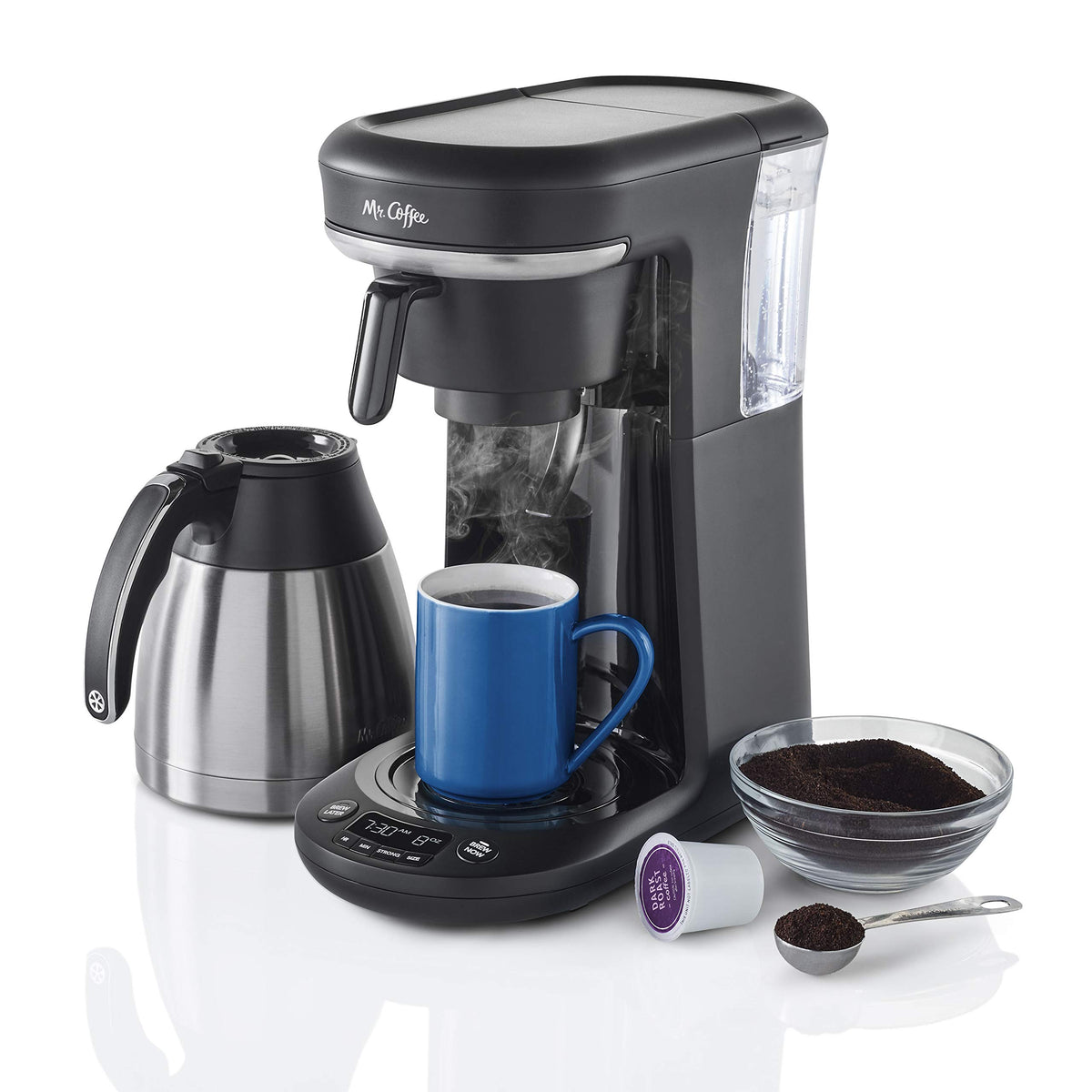 Programmable Coffee Maker, 10 Cups, Black L384