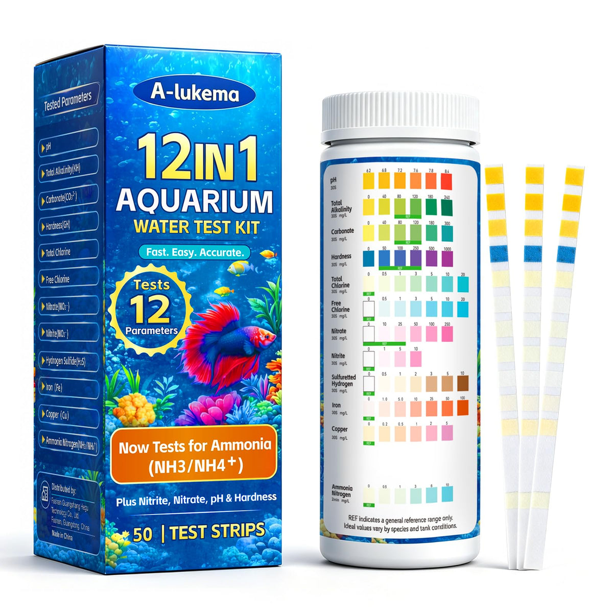 Aquarium Test Strips 50ct W132