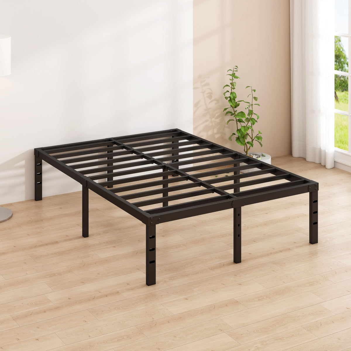 Queen Size 18 Inch Metal Bed Frame A881