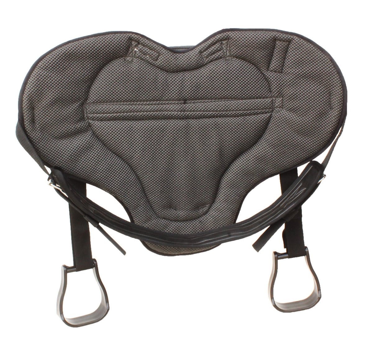 Lightweight Neoprene Padded Bareback Saddle Pad with Stirrups & Cinch U221131