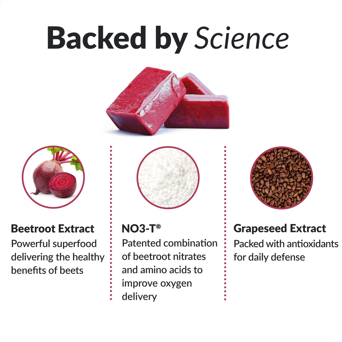 Daily Fruit & Veggie Soft Chews with Beetroot S3836