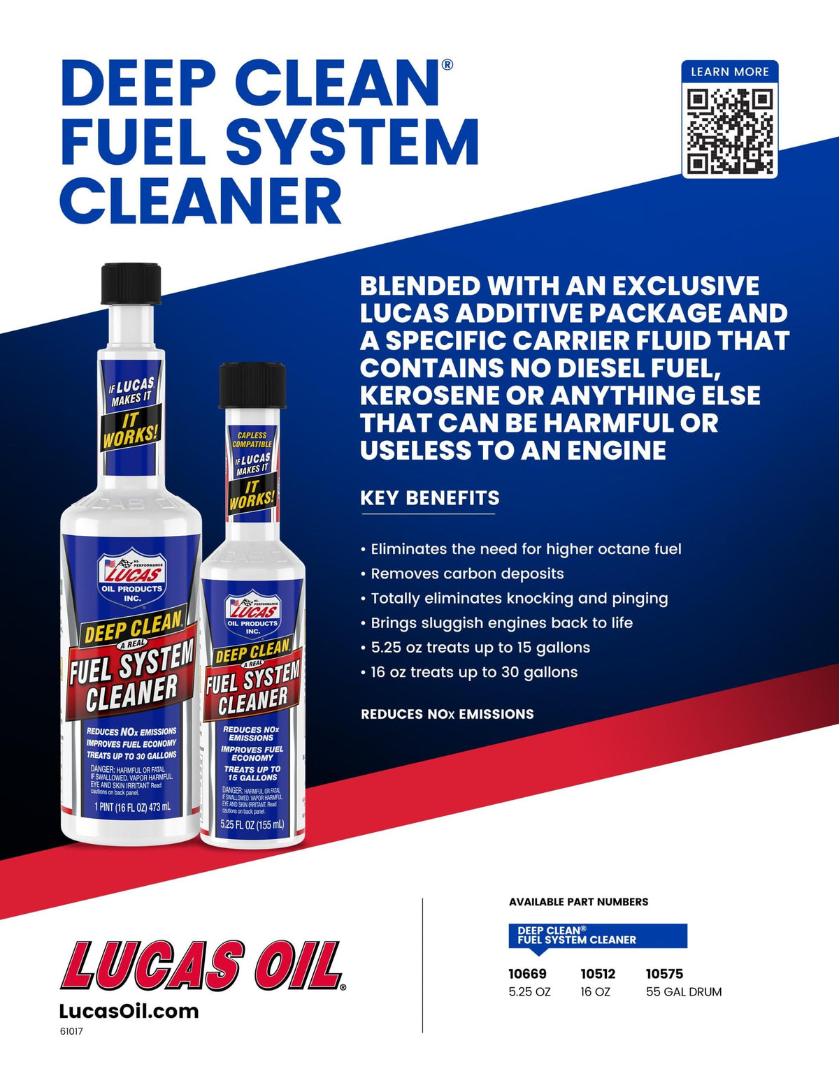 16 oz. Fuel System Cleaner Case of 12 H5966