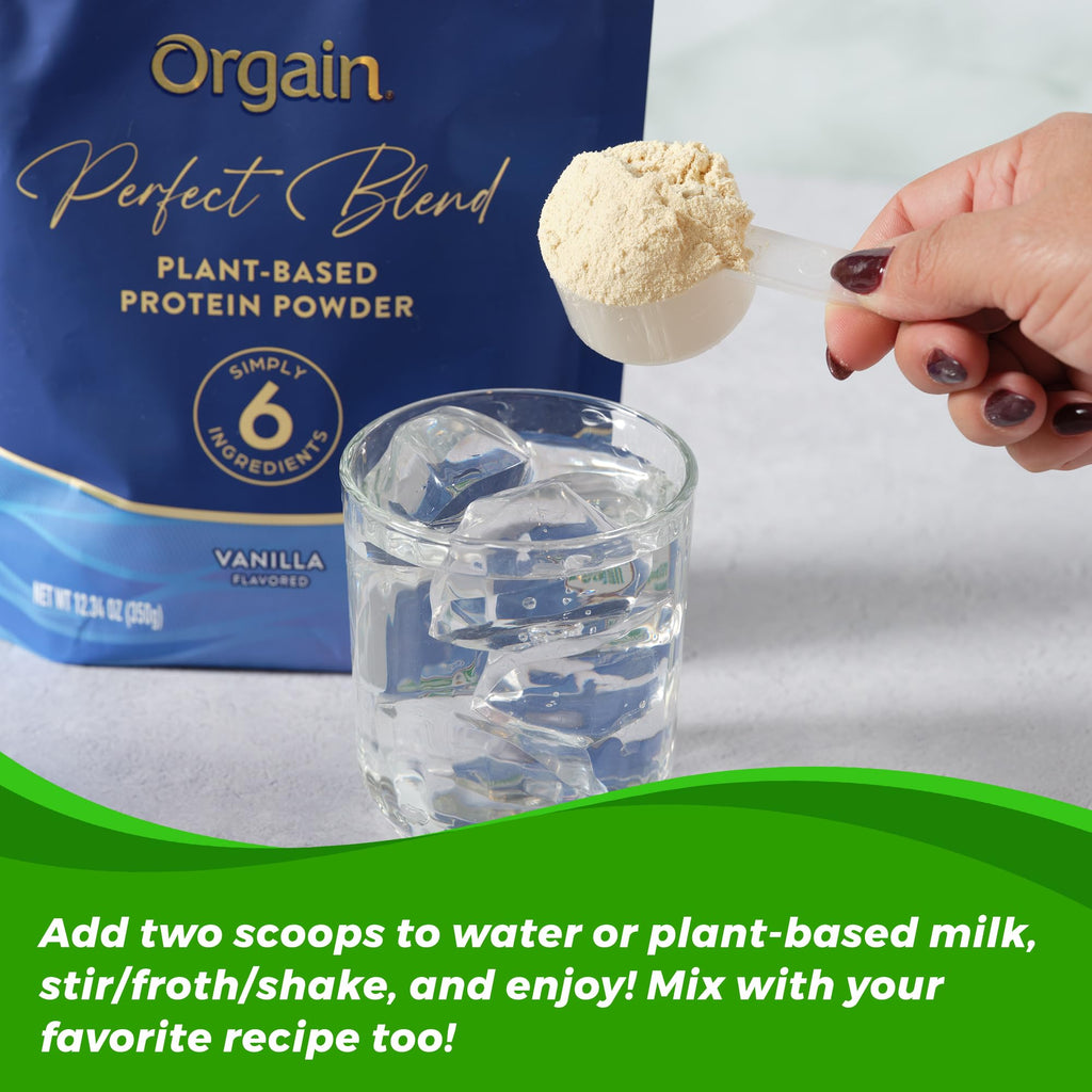 Organic Vegan Protein Powder, 20g Plant Protein, Vanilla H6975