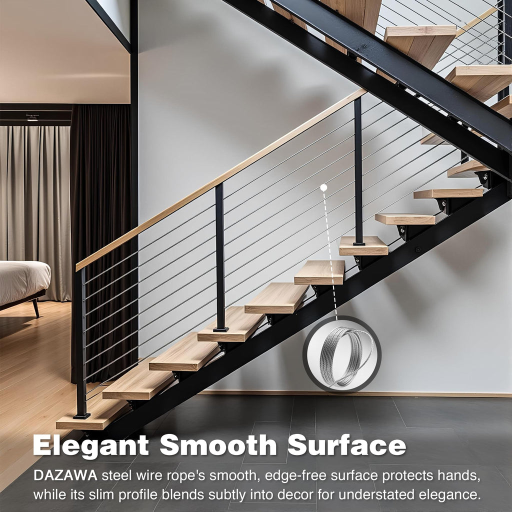 1000FT 1/8" T316 Stainless Steel Cable with Cutter I130